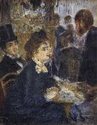 Pierre Renoir At the Cafe oil on canvas